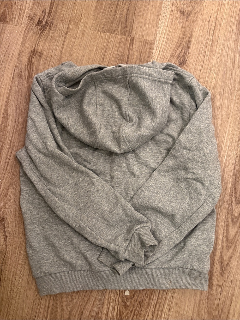 Nike Heather Grey Hoodie - Picture 3 of 3